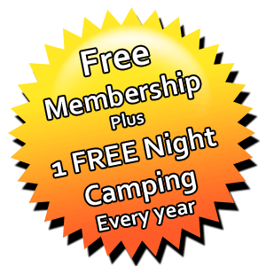Free camping voucher