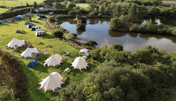 Tregonetha Lake at Tregonetha Lake 