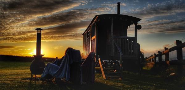 Shepherds Hut at Tannenbaum Campsite