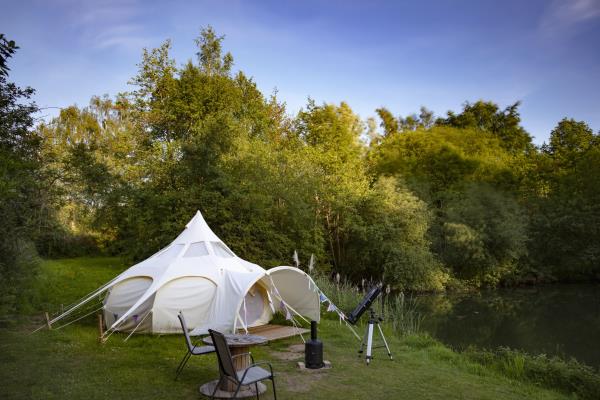 Glamping Tent Chester at Lloyds Meadow Fishery