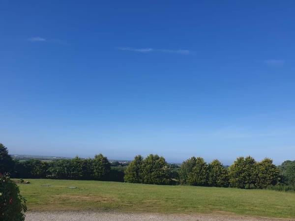 Stunning Views to the Lizard and beyond at Roselidden House Camping