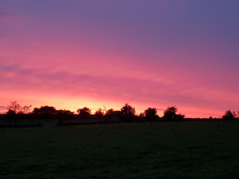 sun set