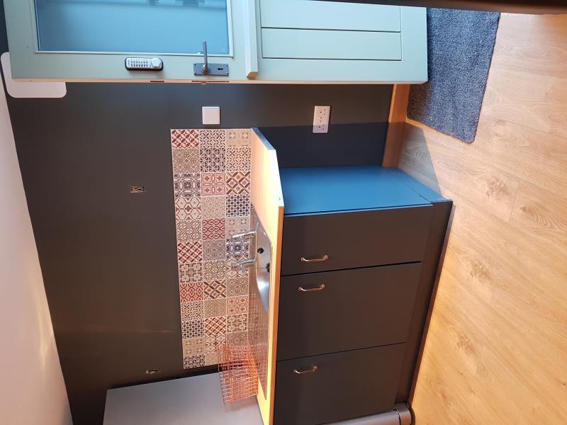 washing up area