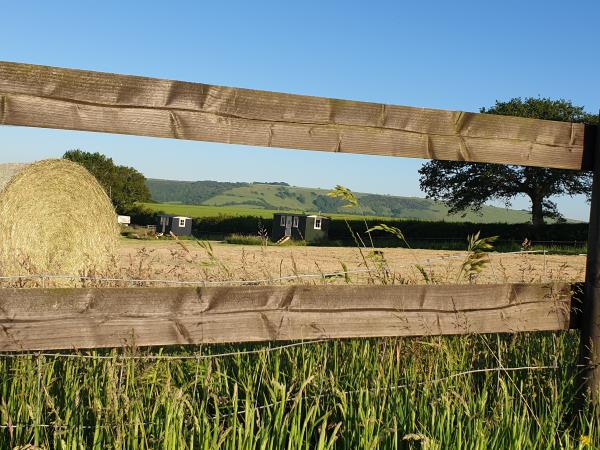 Surrounded by open farmland at Barkhill Farm