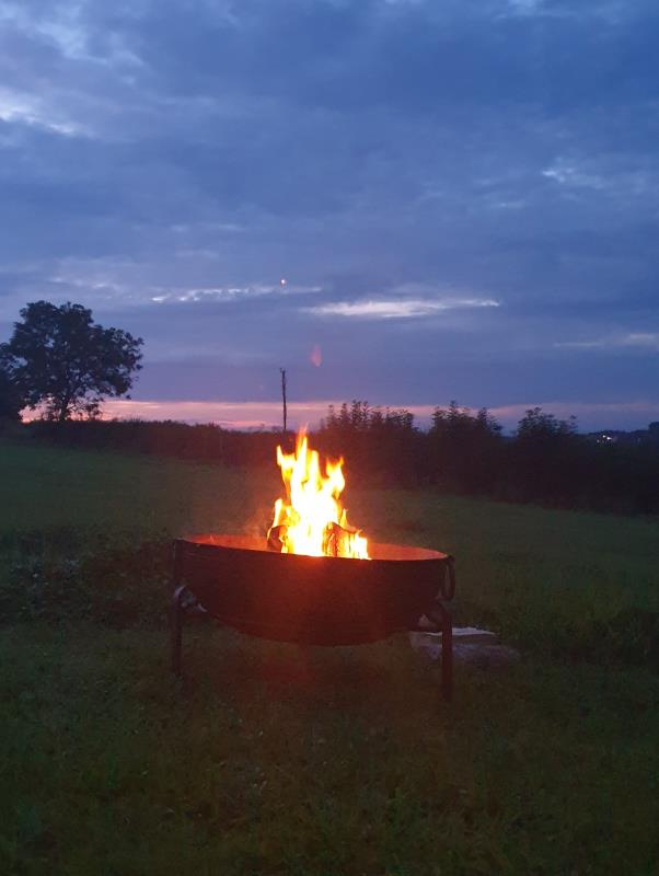 Open firepit