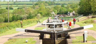 Foxton Locks nearby