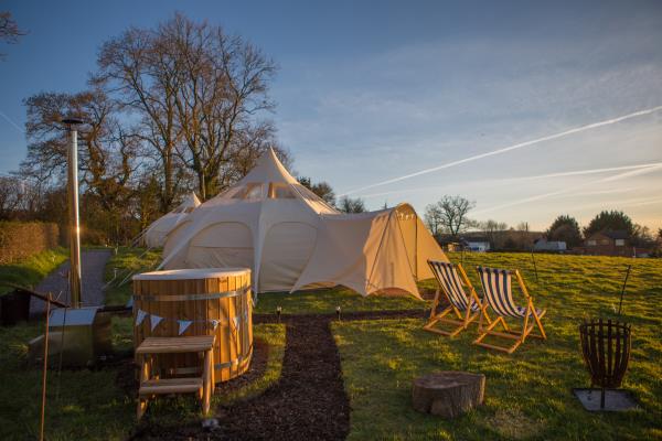 Tent 2 at Tone Valley View Glamping