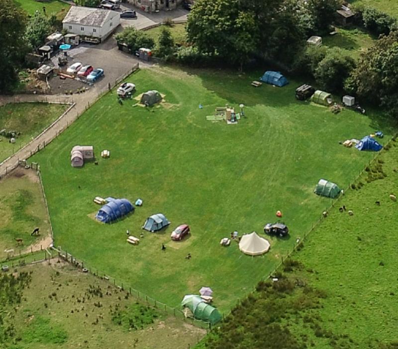The camping field