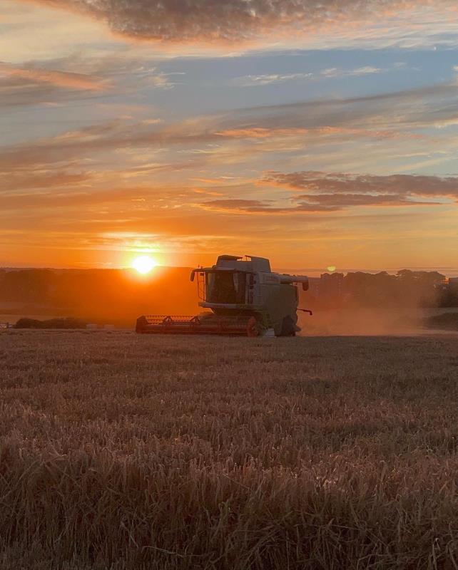 site is on a working farm