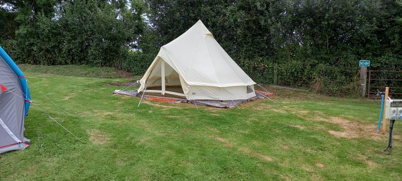 The bell tent for hire