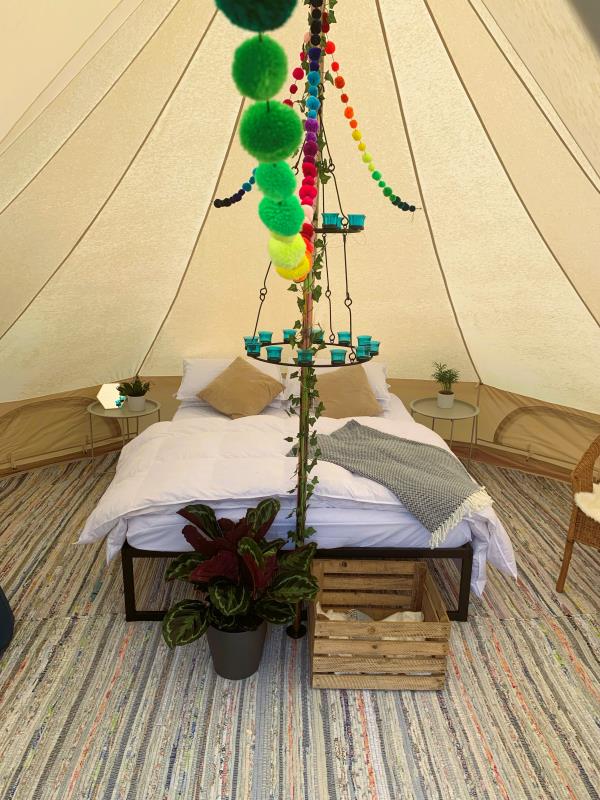 Bell Tent Interior
