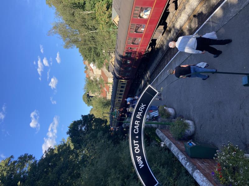 We are right next door to the North Yorkshire Moors Railway Station Pickering