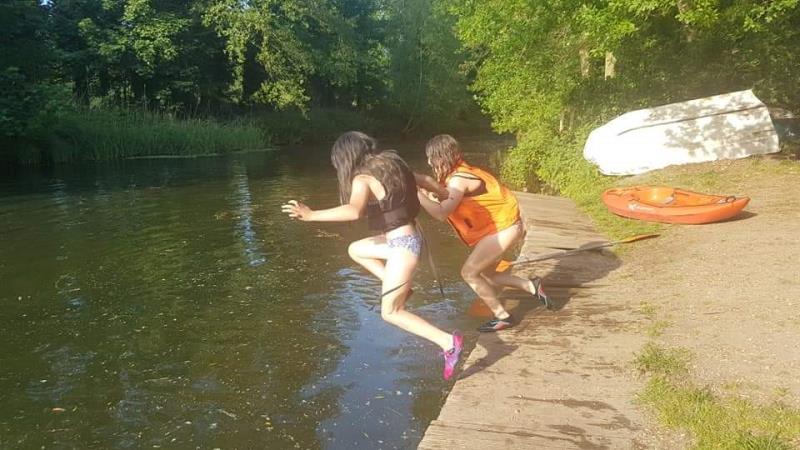 Fun at the river