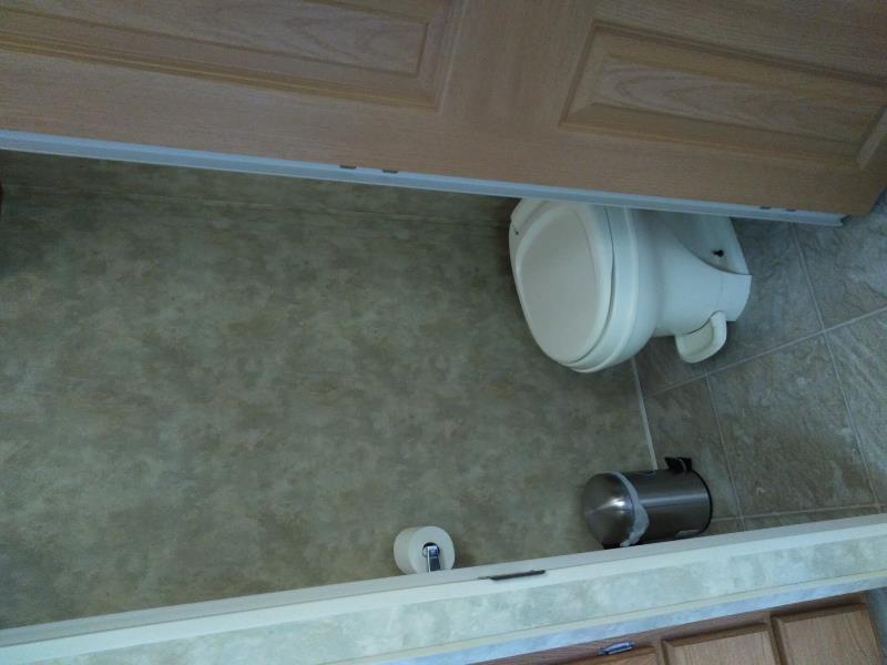 Seperate flushing toilet